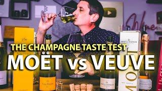 Champagne Tasting: Veuve Clicquot vs. Moët & Chandon — Which is Better?