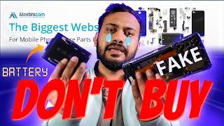 maxbhi.com fake or not, battery review! maxbhi mobile phone spare parts ke liye sabse buri website?