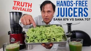 The Truth About ‘Hands-Free’ Juicers: Sana 878 vs 707 Celery Juice