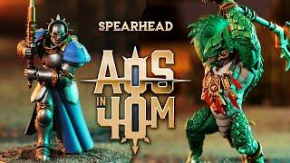 ROAR! Seraphon vs Stormcast - Age of Sigmar in 40 Warhammer Battle!