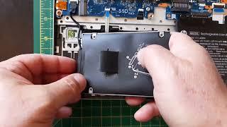 Installing SSD Harddisk to HP Probook Laptop Computer