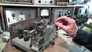 Hallicrafters S-38 Four Band Tube Radio Video #10 - Image Rejection Investigation