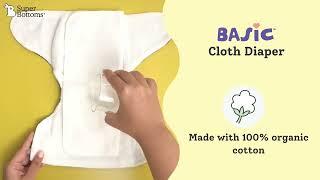 SuperBottoms BASIC Cloth Diapers: The Ultimate Reusable Solution for Your Baby