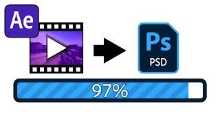 How To RENDER a Single Frame in After Effects 〉PSD / PNG / JPEG
