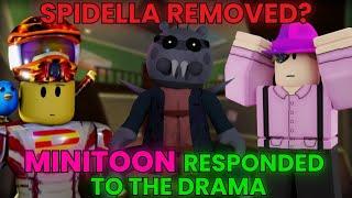 MINITOON RESPONDED TO THE PGHFILMS DRAMA + SPIDELLA SKIN GETTING REMOVED?...(Piggy Drama & News)