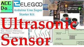 Arduino Uno Super Starter Kit Ultrasonic Sensor