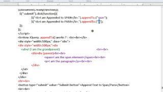 APPENDTO METHOD IN JQUERY DEMO