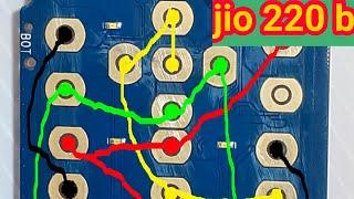 JIO F220B keypad not working | jio f220b keypad ways | jio f220 keypad jumper