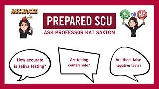 Ask Professor Kat Saxton! Episode 9 - Testing Questions