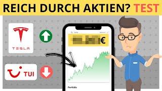 Reich durch Aktien? 1 Jahr Selbstexperiment mit 5000€