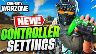 *NEW* Best Controller Settings for Warzone BO6 [Improve your Aim, Movement, and more!]