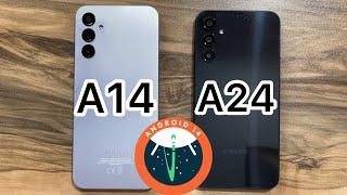 Samsung Galaxy A14 vs Samsung Galaxy A24