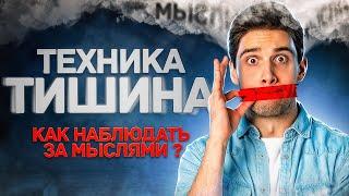 Практики осознанности. Упражнение "тишина" против нервоза, тревоги, паники и ВСД.