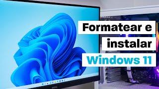 Como FORMATEAR una PC o LAPTOP | INSTALAR Windows 11 con USB (con o sin TPM)