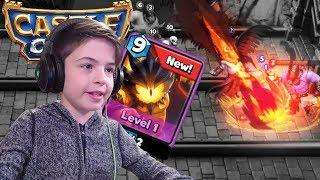 FIRE ELEMENTAL NEW CARD - Castle Crush