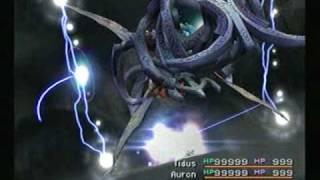 Final Fantasy X: Seymour Flux uses Cross Cleave and Total Annihilation