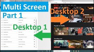 How to get multiple desktop screens or work environments in Windows 10 (2020) Part 01