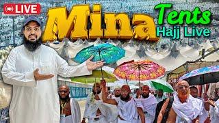 Mina VIP Tents | hajj live | hajj 2024 updates today @Usamavlogs_7