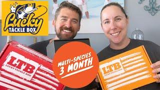 Lucky Tackle Box Mystery Unboxing 3 Month Multi-Species XL Fishing Subscription