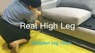 LINKREST Real high leg sofa sleeper Mechanism