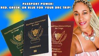 ️ Passport Power! | Red, Green | or Blue for Your DRC Trip? | 