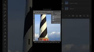 Surreal Lighthouse || Photoshop tutorial || sanndycreationz || #shorttutorial