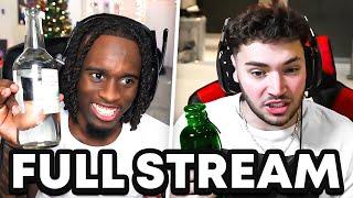 Adin & Kai Get DRUNK For The First Time.. (FULL STREAM)