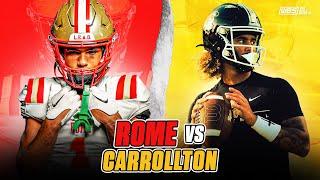 Two West GA Giants GO AT IT!! | #2 Carrollton (GA) vs #15 Rome (GA) Full Game Highlights