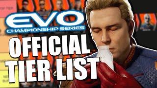 The OFFICIAL Mortal Kombat 1 EVO 2024 Tier List...