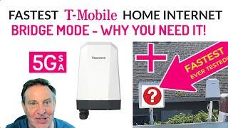 Setting Up Bridge Mode For T-mobile Home Internet And SNEAK PEEK at BRAND NEW 5G Modem