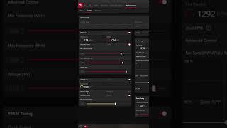 How to Overclock an AMD GPU with Radeon Software #shorts