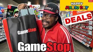 RUN NOW!!! Mario Day DEALS at Gamestop