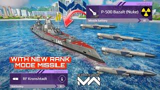 RF Kronshtadt With Full P-500 Bazalt (Nuke) Missile ️ | Modern Warships: Naval Battles