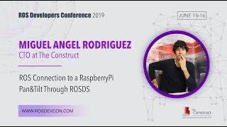 #ROSDevCon19: Controlling a Pan&Tilt Raspberry Pi robot with ROS by MIGUEL ANGEL