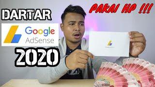 CARA DAFTAR GOOGLE ADSENSE 2020 PAKAI HP || GOOGLE ADSENSE 2020