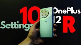 OnePlus 12R - Tips And Tricks! (OxygenOS hidden Features)