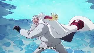 Kuzan full power vs Garp Il One Piece ll 4K (full fight)