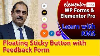 Floating Sticky Button with Feedback Form in Elementor