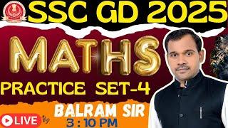 Maths Tricks For SSC GD | SSC GD Maths Practice Set 04 |  by balram sir