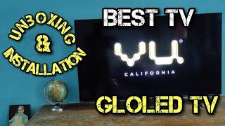 VU GLOled 4K UHD TV 55" || Unboxing & Installation || Best Budget TV 2022