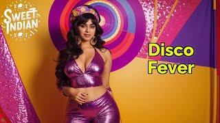 [4K] Sweet Indian AI Lookbook- Disco Fever