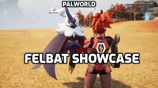 Palworld: Felbat Showcase Vs Knights of Legend, Victor & Shadowbeak and Blazamut Ryu (Ultra)