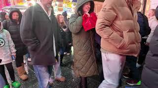 STREET PREACHING ON THE BUSY STREETS OF NEW YORK CITY IN TIMES SQUARE  DO YOU FEAR JESUS?  NYC