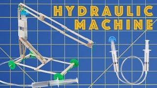 Young Engineers: Easy Hydraulic or Pneumatic Machine - Engineering Projects for Kids