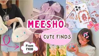 Meesho *CUTE* Random Finds Haul  Starting at ₹108 only  #meesho #meeshohaul #cutefinds #cute