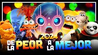 TODAS las 36 PELIS ANIMADAS del 2024: De PEOR a MEJOR | #ControlZ