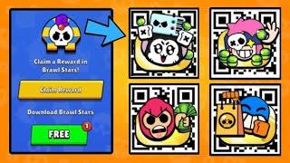 NEW WORKED QR CODES!  VIP PIN Brawl Stars QR Codes 2025 - (Free Gifts)