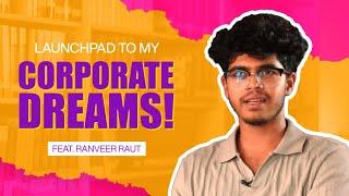 Launchpad to My Corporate & Creative Dreams | Ft. Ranveer Raut | TAPMI Bengaluru