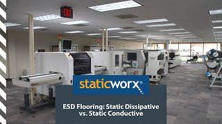 ESD Flooring: Static Dissipative vs. Static Conductive