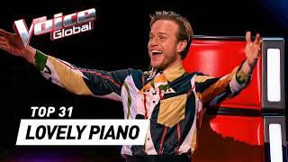 Beautiful PIANO Blind Auditions on The Voice